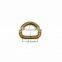 Factory direct custom Welded Metal Iron weld D Ring For Handbags