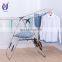 Industrial storage foldable clothes hang drying rack