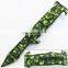 9 Inch aluminum handle with stainless steel hunting survival pocket knife