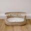 Hot Sale Seagrass Wicker Pet Bed, Organic Cotton Blend Cushion Durable House Wholesale made in Vietnam