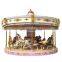 High quality amusement rotary ride carousel kiddie ride game merry go round for sale