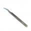 Precision fine stainless steel fine eyelash tweezers sharp tip electron microscope laboratory electron microscope clip ST-17 Textured