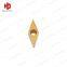 VBMT160408-HQ Carbide Turning Insert with CVD Yellow Coated for Steel