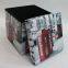PVC Ottoman with Pattern