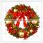 Christmas Deco Ball Wreath/Design ChinaNew Factory Plastic Custom Christmas wreath / PVC wreath / PE wreath for Chirstmas