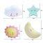 Adorável Luminária Noturna Infantil em Forma de Lua de Silicone para Ber?ário, Cama e Decora??o de Quarto de Crian?as e Bebês