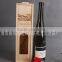 Hand Carved Wood Wine Box, Wooden Packaging Boxes for Wine