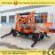 Hydraulic mobile boom lift / crank arm lift working platform