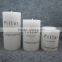 church candles/pillar candle/colour candle