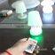 Small LED table light and lighting with remote control