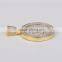 Factory Micro Setting 925 zircon pendant necklace wholesale jewelry silver
