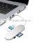 2 in 1 USB to Micro & Card Reader Ports USB 2.0 connector cable Hub
