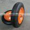 14" solid wheel 14x4 solid rubber wheel