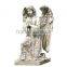 Napco Kneeling Praying Angel on Pedestal Garden Statue