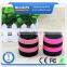 Wireless handsfree call round bluetooth speaker