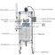 Chemical jacketed glass reactor for laborotary or pilot plant