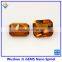 Synthetic Octagon Yellow Citrine Nano Spinel Stones for jewelry Wax Settings