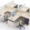 Modern Office Furniture China Supplier,Modualr Green 8 Seats Workstation Office Dividers Desk(SZ-WS337)