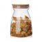 Trade assurance customized different sizes dry fruit glass jar