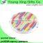 Fashion round aluminium compact mirror