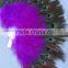 Party Supplies Type Decorative Fluffy Marabou Fan And Peacock Feather Fan For Party Decorations