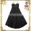 Sleeveless lady overalls pants uniforms dresses/female clothing design