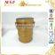 As seen on tv stainless steel rice bucket for temples with golden plating MSF-5727