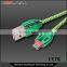 High Speed Colorful Snake Skin Nylon Braided Micro USB Data Sync Micro USB Cable for Android Phone