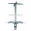 Aluminium Outdoor used restaurant table base for sale