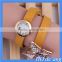 HOGIFT Wholesale butterfly pearl bracelet lady watch