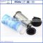 Wholesale double wall heat preserve stainless steel auto mug/thermos cup plastic outer tumbler cup with paper insert