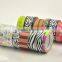 custom printed DIY decorative 48 mm *10 yard PE easy tear tape