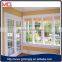 Good price aluminium casement door and window with grids