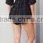 Casual front waist pockets Romper Adult