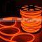 Holiday Decorative Lighting Flex LED Neon Rope Light Orange