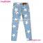 2016 Women Wide Hip Hop Stars New Fashion Jeans Pants