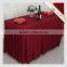 Factory Wholesale 100% Polyester White Table Cloth Made in China