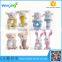 Promotional Wholesale Soft Animal Plush Rattle Toy Custom Baby Rattle