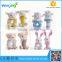 wholesale plush handbell/Baby Animal Hand bell /infant plush shake bell