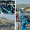 large steel plant long distance bulk material handling system belt conveyor