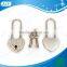 AJF fashion love lock silver heart shaped lock with rhinestone for wedding lock