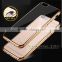2016 new Ultra-thin for iphone 6 clear case 4.7 inch transparent TPU cell phone case electroplating cheap TPU for Iphone 6/6s