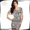  Express Summer Boho Ladies Mini Bodycon Dess With Print