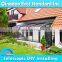 new style retractable polycarbonate garden sun room four season green house