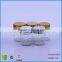15ml Tiny Glass Packaging Bottles With Metal Lid,Glass Jar With Aluminum Screw Cap
