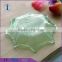 wholesale cheap octagon colorful glass fruit plate
