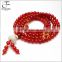Chakra Jewelry Buddhist Prayer Mala Beads Tibetan Healing Stones Natural Red Agate Wrap Bracelet Necklace