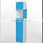 Vertical Single 5 Doors Blue Metal Clothes Locker