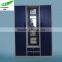 Luoyang high quality 3 door practical bedroom designer almirah wardrobe with mirro