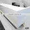high gloss long restaurant reception desk office reception table